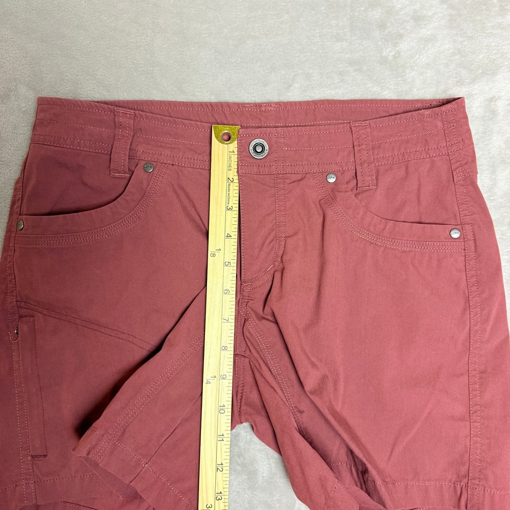 KUHL Splash Short Women 6 Red Clay Stretch Hiking Outdoors Gorpcore Casual EUC - Picture 10 of 15